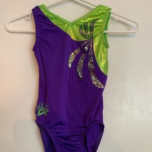 GK Elite Gabby Douglas Leotard | Child Large